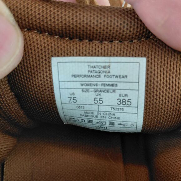 Patagonia Boots Womens Thatcher Kula Chukka Shoes Brown Suede Booties Size 7.5 - Picture 11 of 11